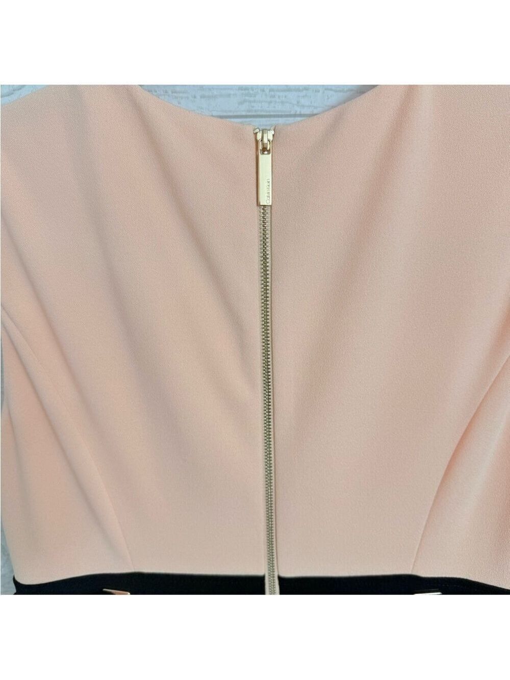 Calvin Klein Women’s Tri-Color Sleeveless Dress. Size 4 - Picture 7 of 9